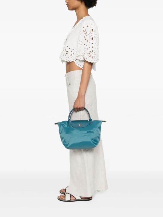  롱샴 토트백 L1621919P89 teal - LONGCHAMP