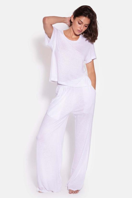  더 타일 클럽 스트레이트 팬츠 타일 클럽 네이피그 리넨 비치 팬츠 - THE TILE CLUB