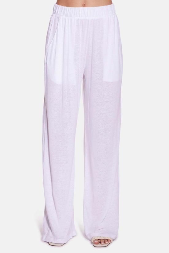  더 타일 클럽 스트레이트 팬츠 타일 클럽 네이피그 리넨 비치 팬츠