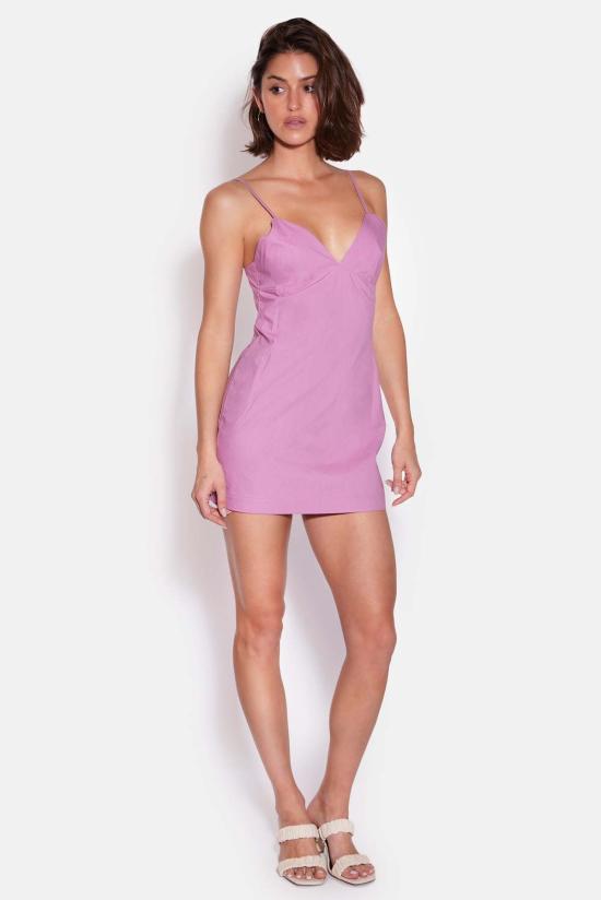  더 타일 클럽 숏 원피스 타일 클럽 케이트 팝린 슬립 드레스