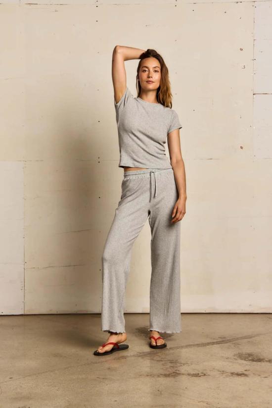  퍼펙트 화이트 티 스트레이트 팬츠 메리 포인텔 팬츠 - PERFECT WHITE TEE