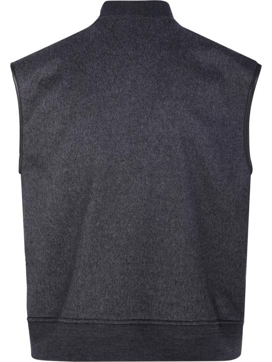 25FW 보테가베네타 베스트 837084 V4CB0 1307 CHARCOAL MELANGE - BOTTEGA VENETA