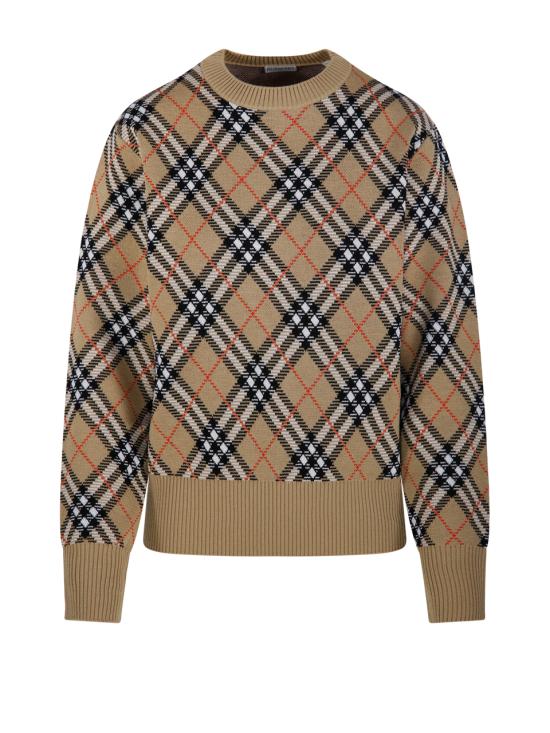 25FW 버버리 스웨터 8110514 C1309 SAND SAND IP CHECK