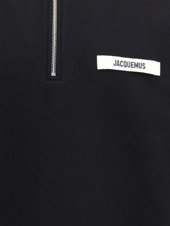 26FW 자크뮈스 하프 집업 스웨트 셔츠 SSM00313AJ00174 990 - JACQUEMUS