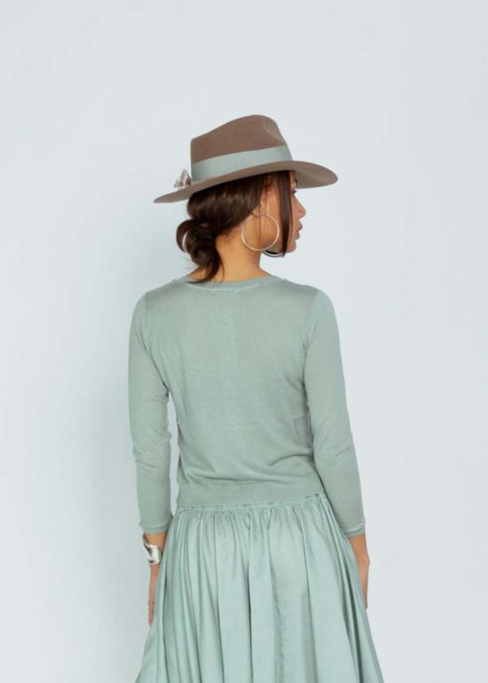  브라조 트리콧 가디건 브라조 트리코 티슈 재키 카디건 메도우 - BRAZEAU TRICOT