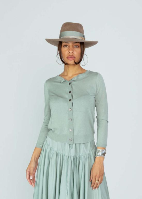  브라조 트리콧 가디건 브라조 트리코 티슈 재키 카디건 메도우