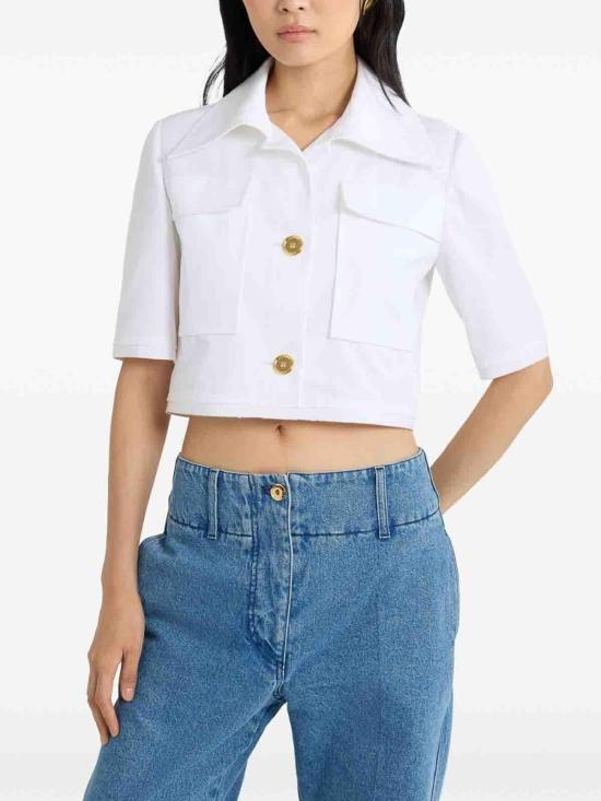  파투 수트 자켓 JA0480074001W White - PATOU