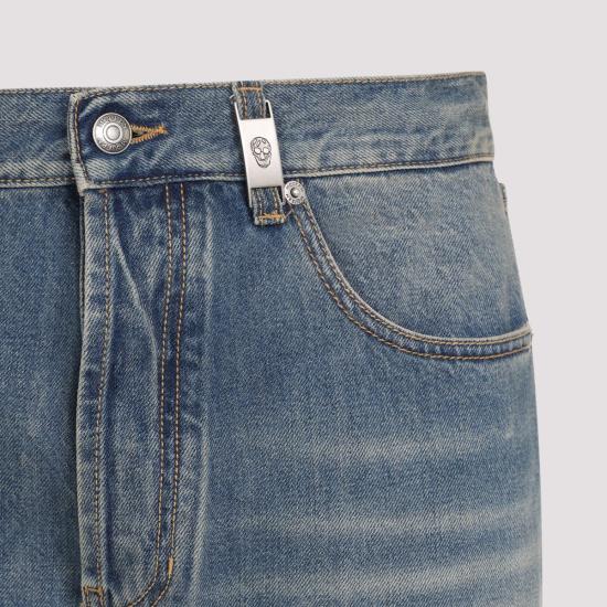 25SS 알렉산더 맥퀸 데님 팬츠 814645 QYAA9 4211 BLUE - ALEXANDER MCQUEEN