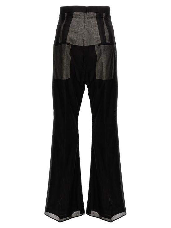  릭 오웬스 스트레이트 팬츠 RR01D3300 ORNC 09 Black - RICK OWENS