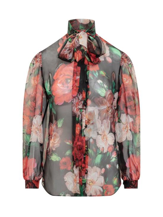 25SS 돌체앤가바나 블라우스 F5S61TIS1Y6 HN5PD Black