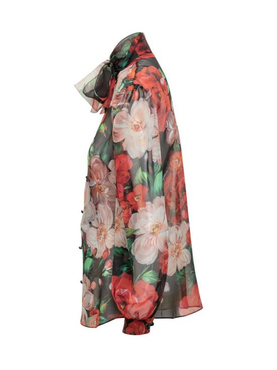 25SS 돌체앤가바나 블라우스 F5S61TIS1Y6 HN5PD Black - DOLCE & GABBANA