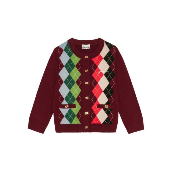 25FW 가니 가디건 K2532 730 RED