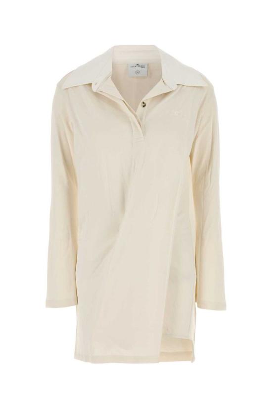  쿠레쥬 미디 원피스 224JBD073JS0141 0079 WHITE