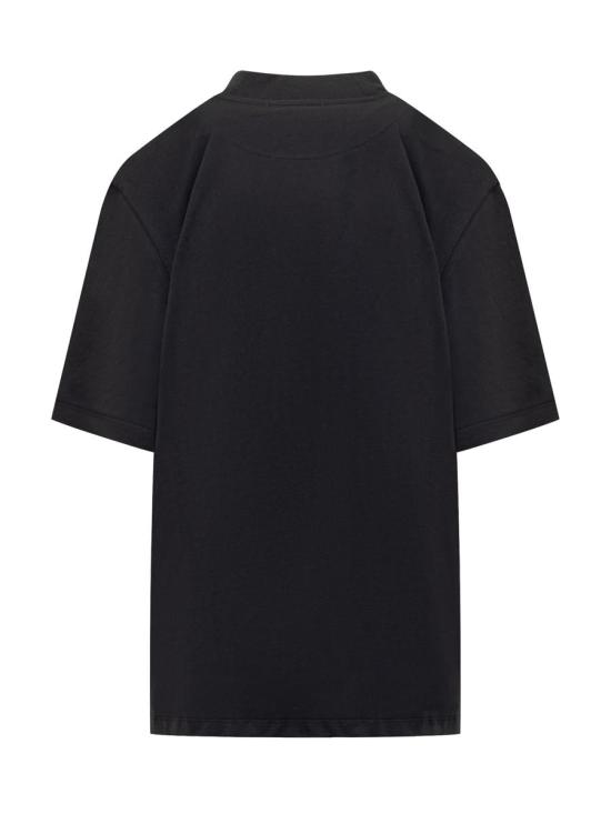 25SS 디 아티코 반팔 티셔츠 250WCT00173JJJ025AA 100 Black - THE ATTICO