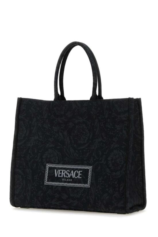 25SS 베르사체 토트백 10131521A09741 2BM0V Black - VERSACE