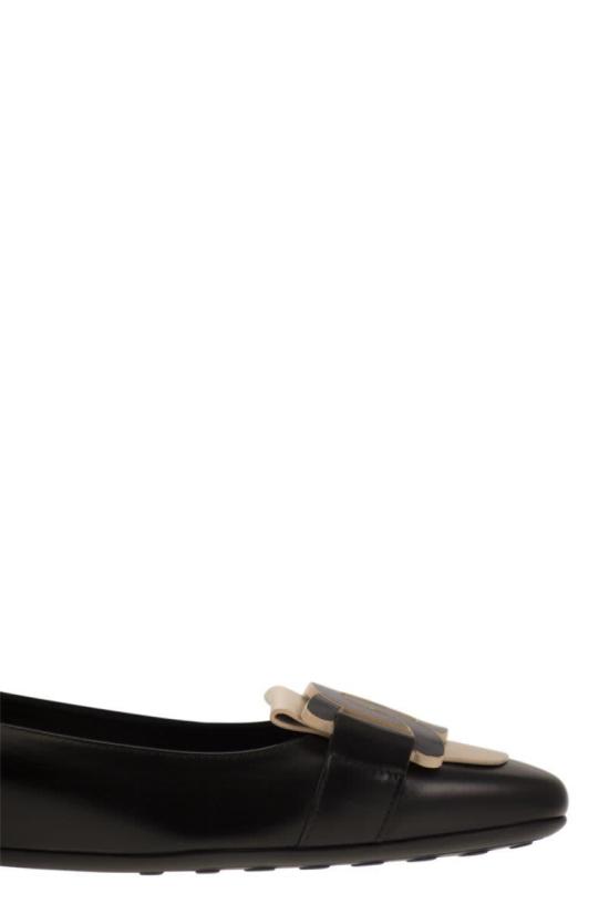 24FW 토즈 플랫 슈즈 XXW23L0IN20BSS 4729 Black - TODS