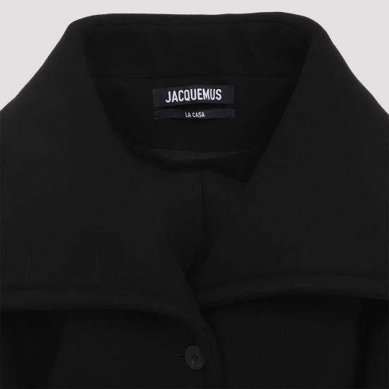 24FW 자크뮈스 코트 243CO077 1614 990 Black - JACQUEMUS