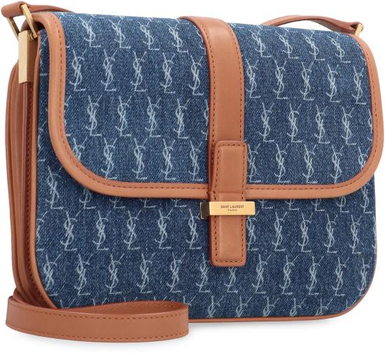  생로랑 크로스백 568604FABQ0 4289 Navy - SAINT LAURENT