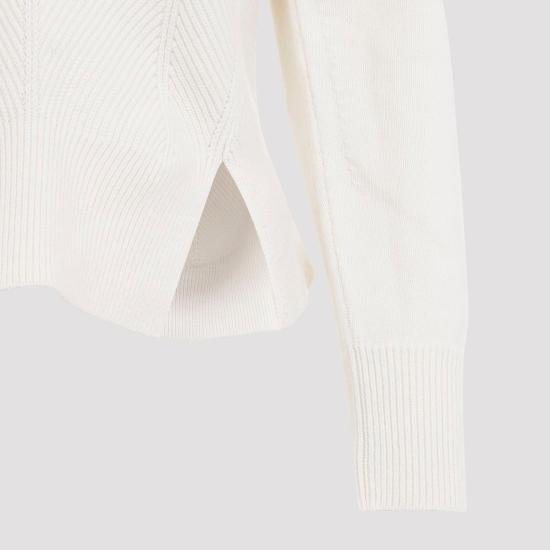 24FW 알렉산더 맥퀸 스웨터 798349 Q1BAP 9004 WHITE - ALEXANDER MCQUEEN