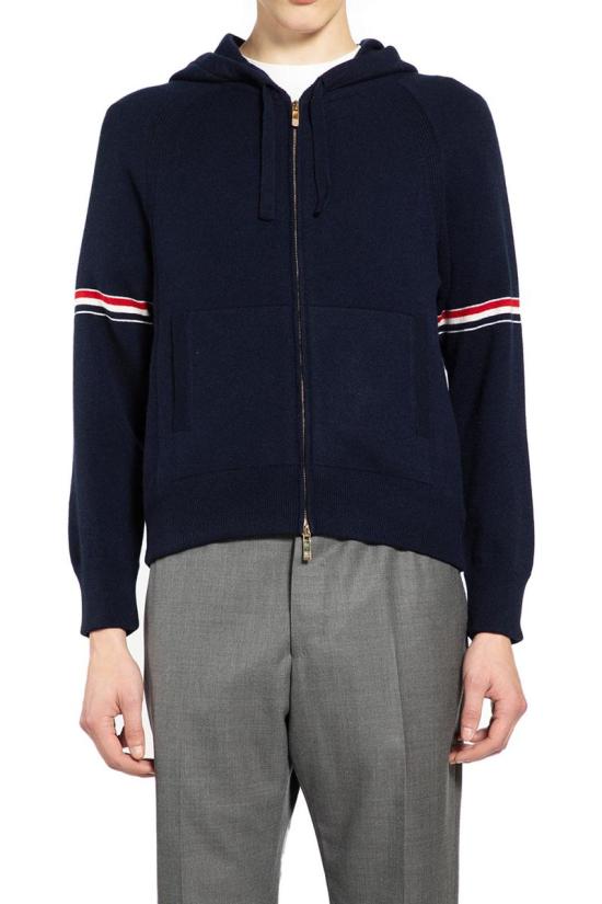 26SS 톰브라운 집업 니트 MKT013AY2001 415 BLUE