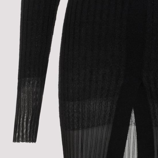 24FW 디 아티코 점프수트 247WCM178 KMIX4 629 Black - THE ATTICO