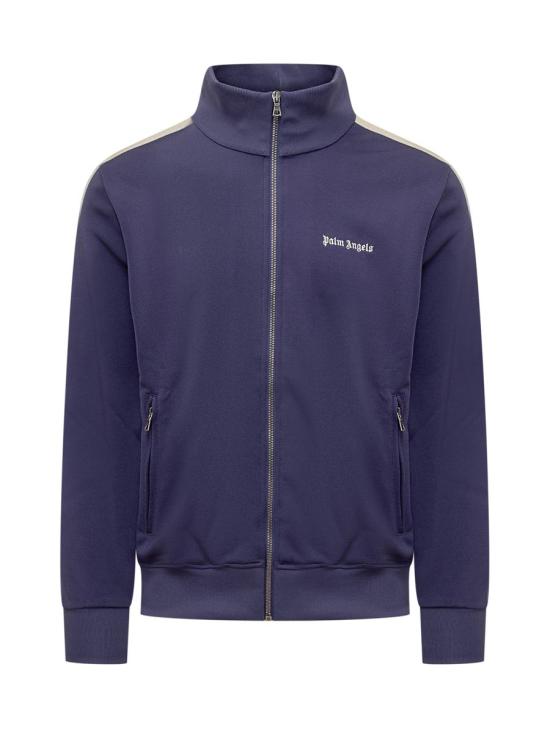 24FW 팜앤젤스 집업 니트 PMBD058C99FAB001 4603 PURPLE