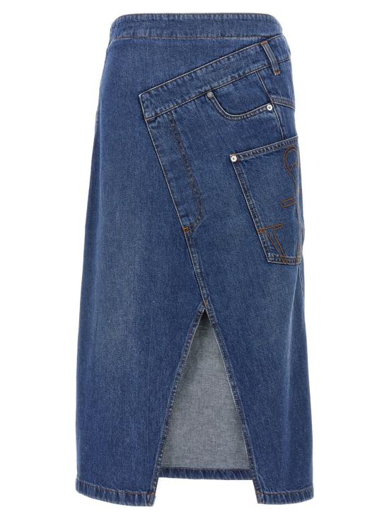 24FW JW앤더슨 스커트 DK0023PG1164 804 BLUE