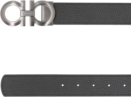  살바토레 페라가모 가죽 벨트 675542 776307 Black - SALVATORE FERRAGAMO