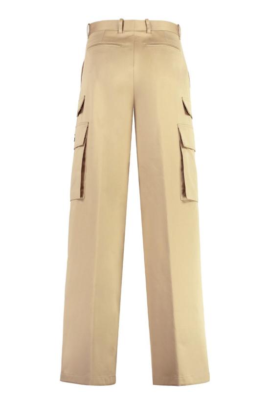  베르사체 스트레이트 팬츠 10136401A01718 1KD40 Beige - VERSACE