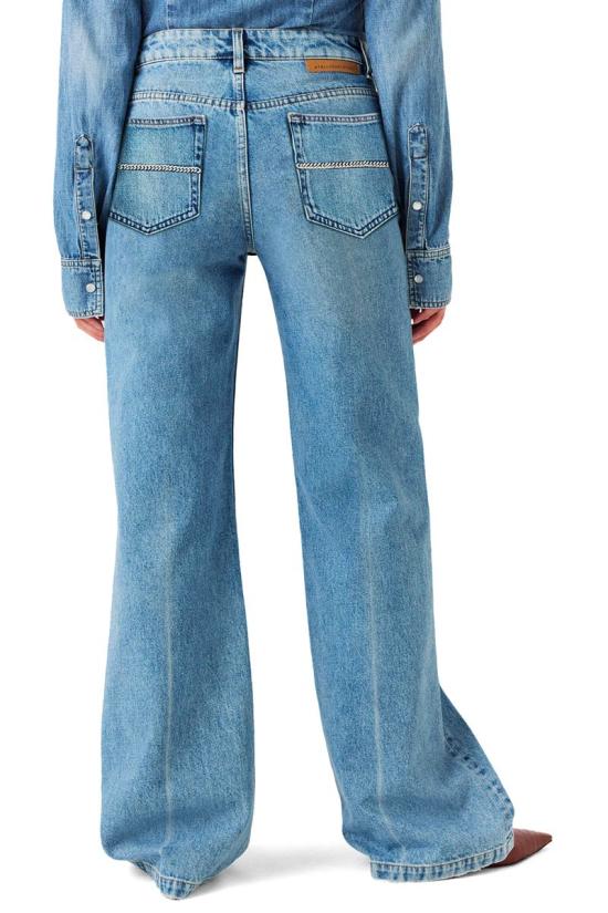 25FW 스텔라 맥카트니 숏팬츠 6D03583SQH084590 MEDIUM VINTAGE BLUE - STELLA MCCARTNEY