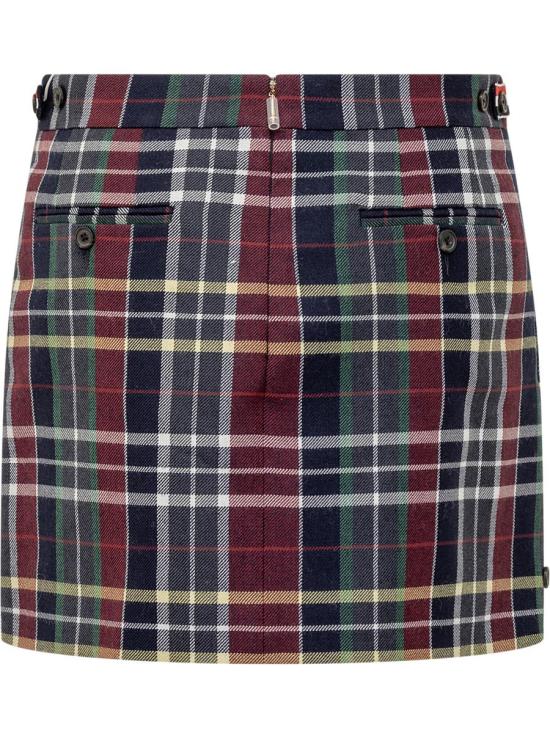  톰브라운 숏 스커트 FGCA04AF0651 996 RED - THOM BROWNE