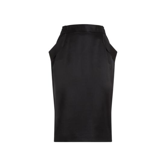  생로랑 스커트 767245 Y6H40 1000 Black