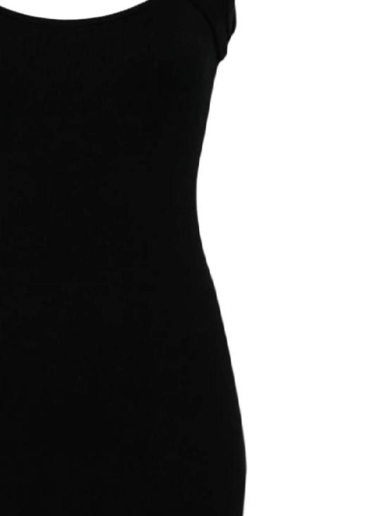 25SS 오프화이트 숏 원피스 OWDB496C99JER001 1001 Black whit - OFF WHITE