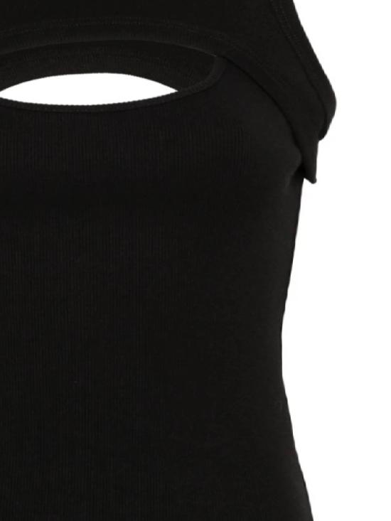 25SS 오프화이트 반팔 티셔츠 OWAD237C99JER001 1001 Black whit - OFF WHITE