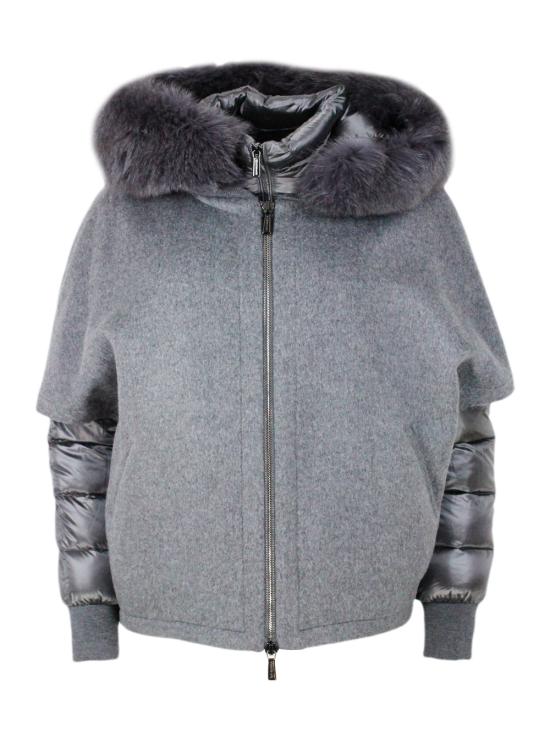 25FW 무레르 숏패딩 PEGASO CWR 24 Grey