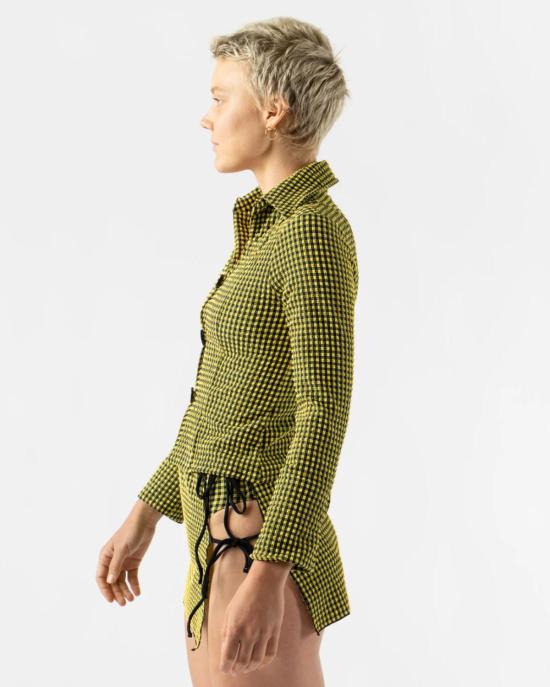  Caro Luna 후드 티셔츠 카로 루나 마야 자카드 셔츠 - OTHER BRANDS