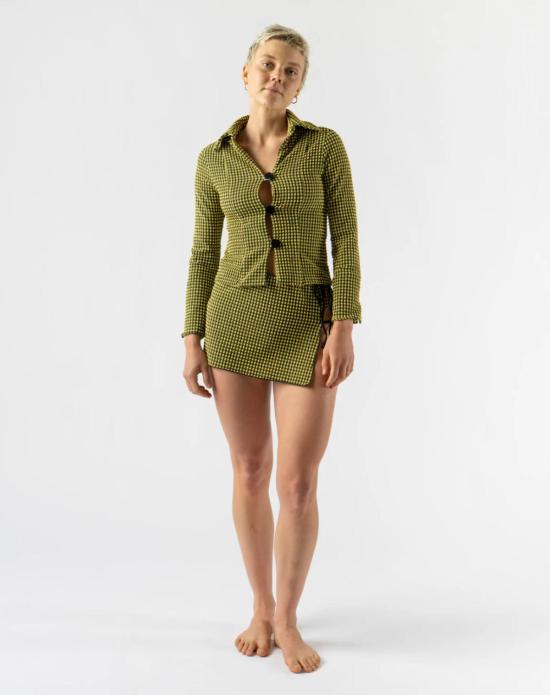  Caro Luna 후드 티셔츠 카로 루나 마야 자카드 셔츠 - OTHER BRANDS