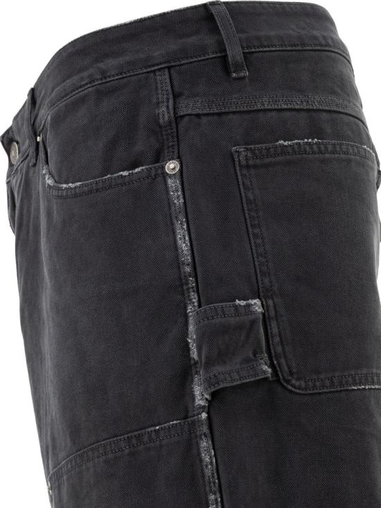 25SS 골든구스 스트레이트 팬츠 GMP01942P00192190100 Black - GOLDEN GOOSE