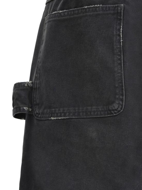 25SS 골든구스 스트레이트 팬츠 GMP01942P00192190100 Black - GOLDEN GOOSE