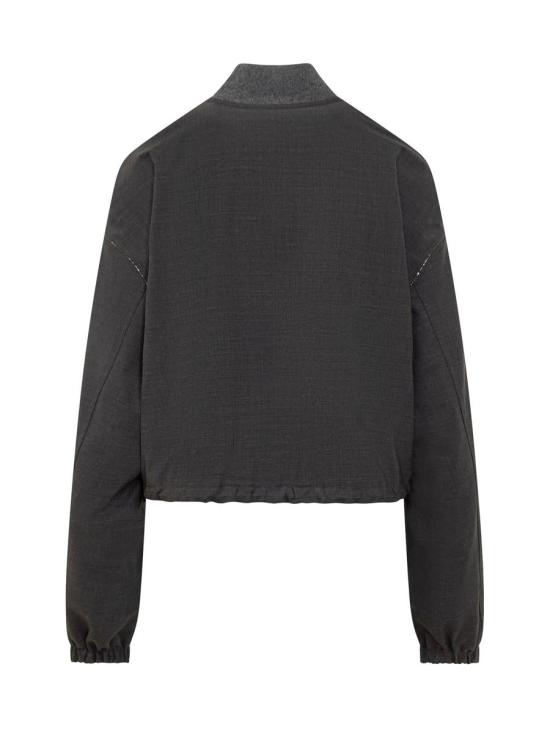 24FW 파비아나 필리피 봄버 자켓 GCD214F167I084 8180 GREY - FABIANA FILIPPI