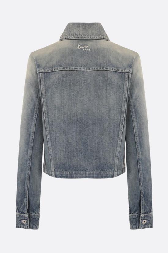  겐조 자켓 FE52DV2456I7DY BLUE DENIM - KENZO