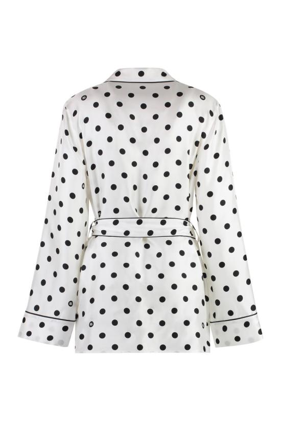 24FW 돌체앤가바나 블라우스 F5I89TIS1VI HWZRN WHITE - DOLCE & GABBANA