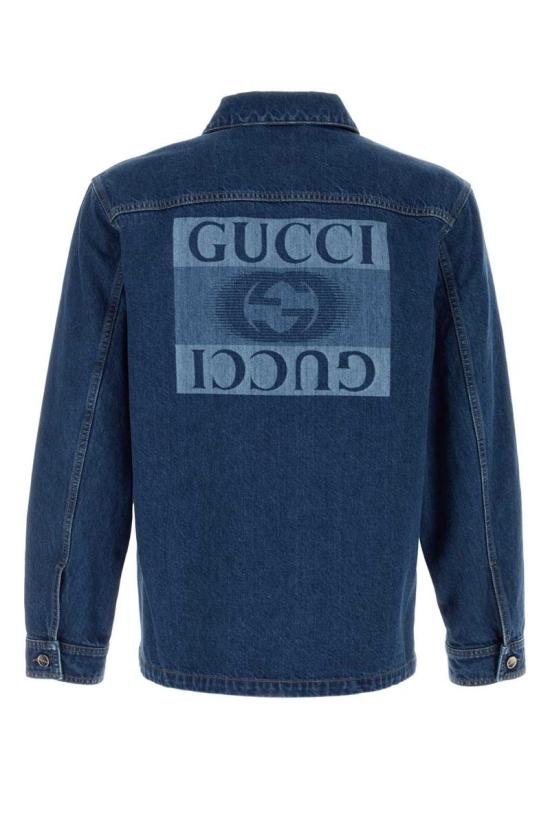 24FW 구찌 데님 자켓 789129XDC0F 4447 BLUE - GUCCI