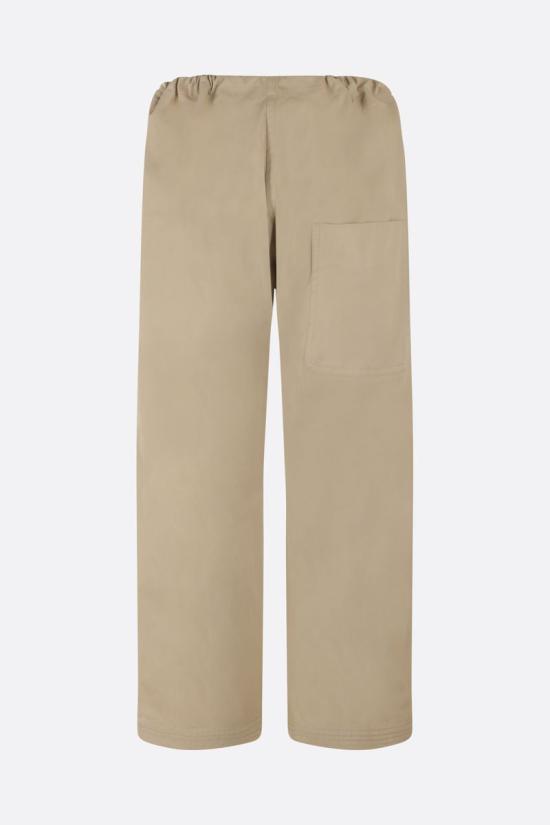  퀴라 스트레이트 팬츠 Q317TCQ0044 LIGHT KHAKI - QUIRA