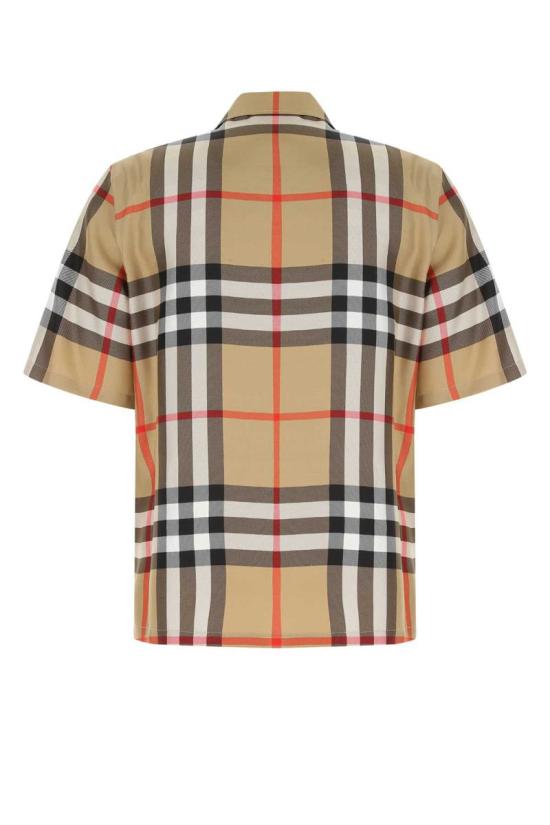 25FW 버버리 빈티지 체크 실크 반팔 셔츠 8050279 A7028 Multicolor - BURBERRY