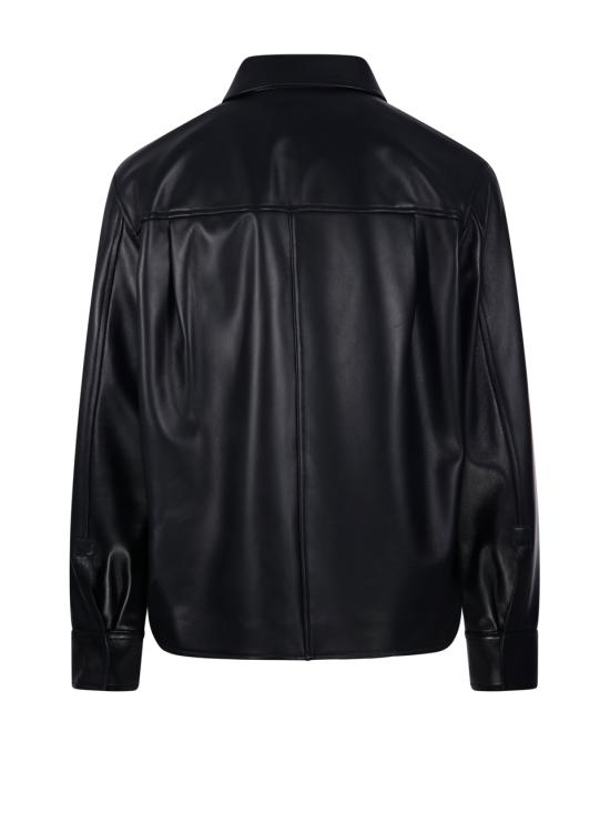 25FW 로에베 가죽 자켓 H526Y31L47 1100 BLACK - LOEWE