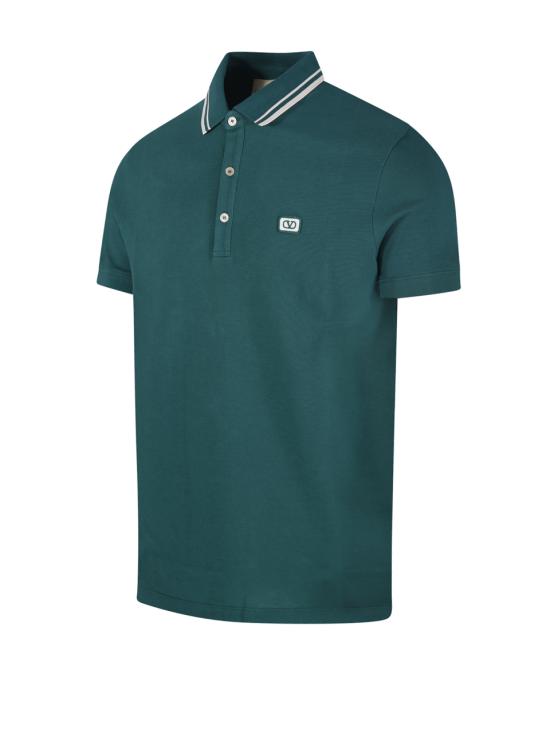 25FW 발렌티노 가라바니 폴로 티셔츠 7V3MH01KAQK CN3 DARKWOOD - VALENTINO GARAVANI