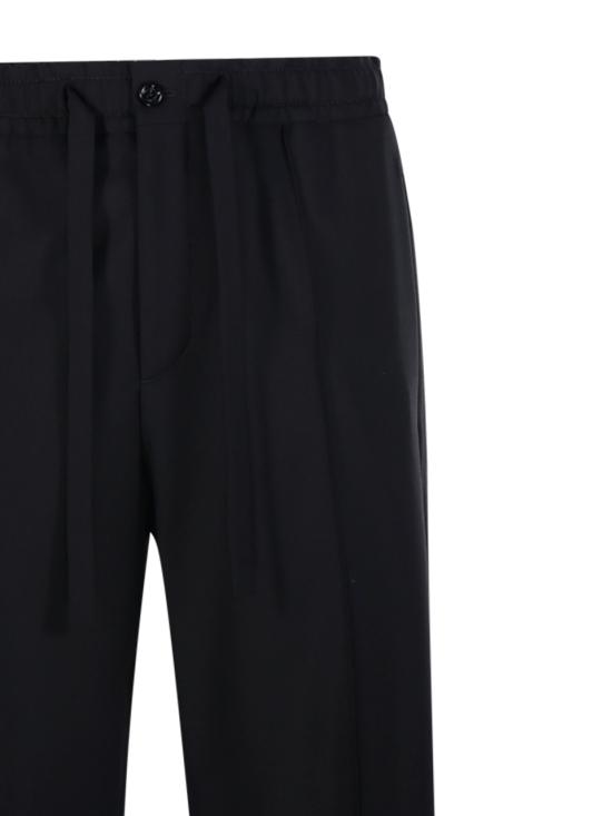 25FW 발렌티노 가라바니 스트레이트 팬츠 7V3RBN31AV5 0NO NERO - VALENTINO GARAVANI