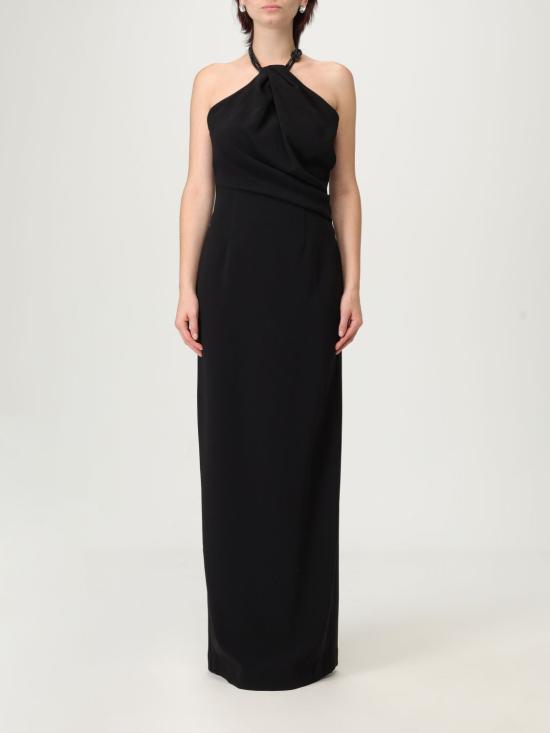 25FW 솔러스런던 롱 원피스 OS33015 BLACK JET Black