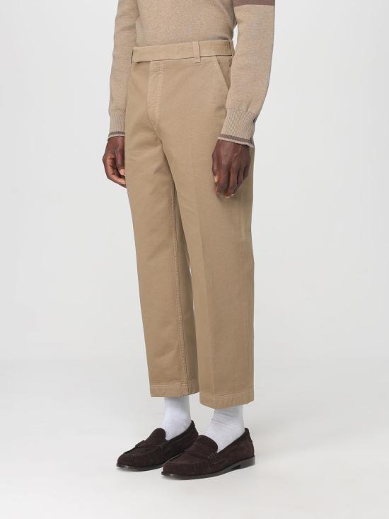 25FW 톰브라운 스트레이트 팬츠 MTU335WF0576 275 Beige - THOM BROWNE